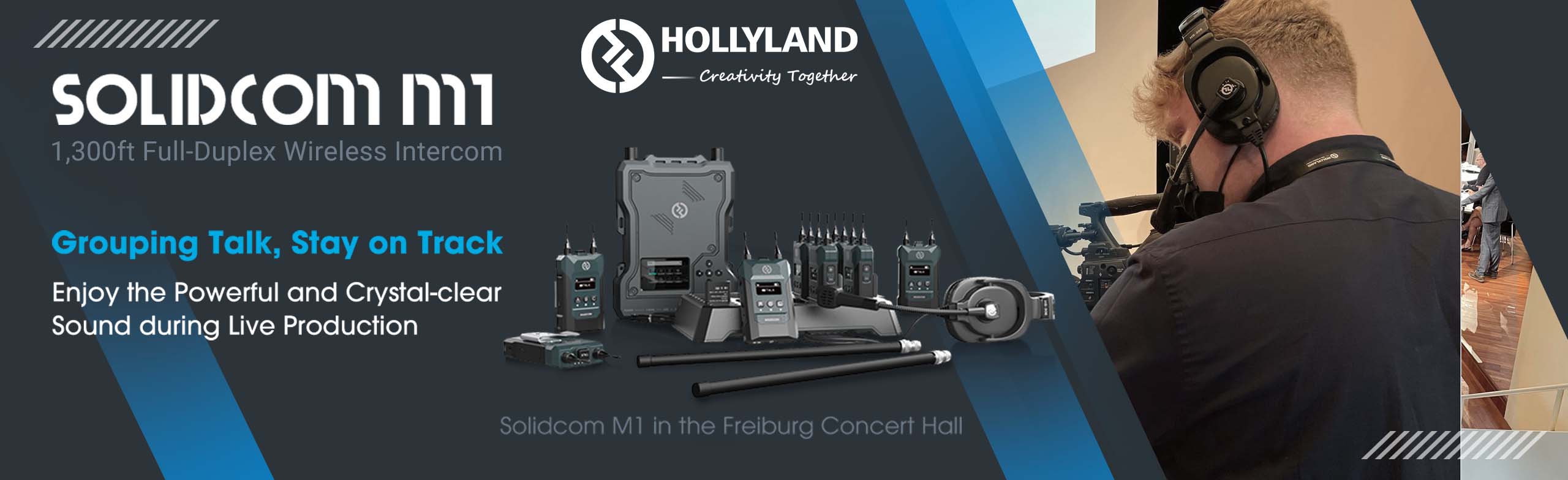 hollyland solidcom and C1 now from markertek