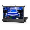 Lilliput RM-1731 17.3 inch Pull-out 1RU Rackmount Full HD/3G-SDI HDMI Monitor for Live Streaming